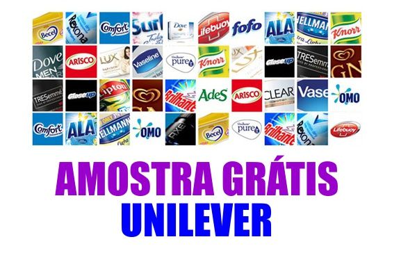 amostra-gratis-unilever Unilever Amostras Grátis 2023 – Solicite